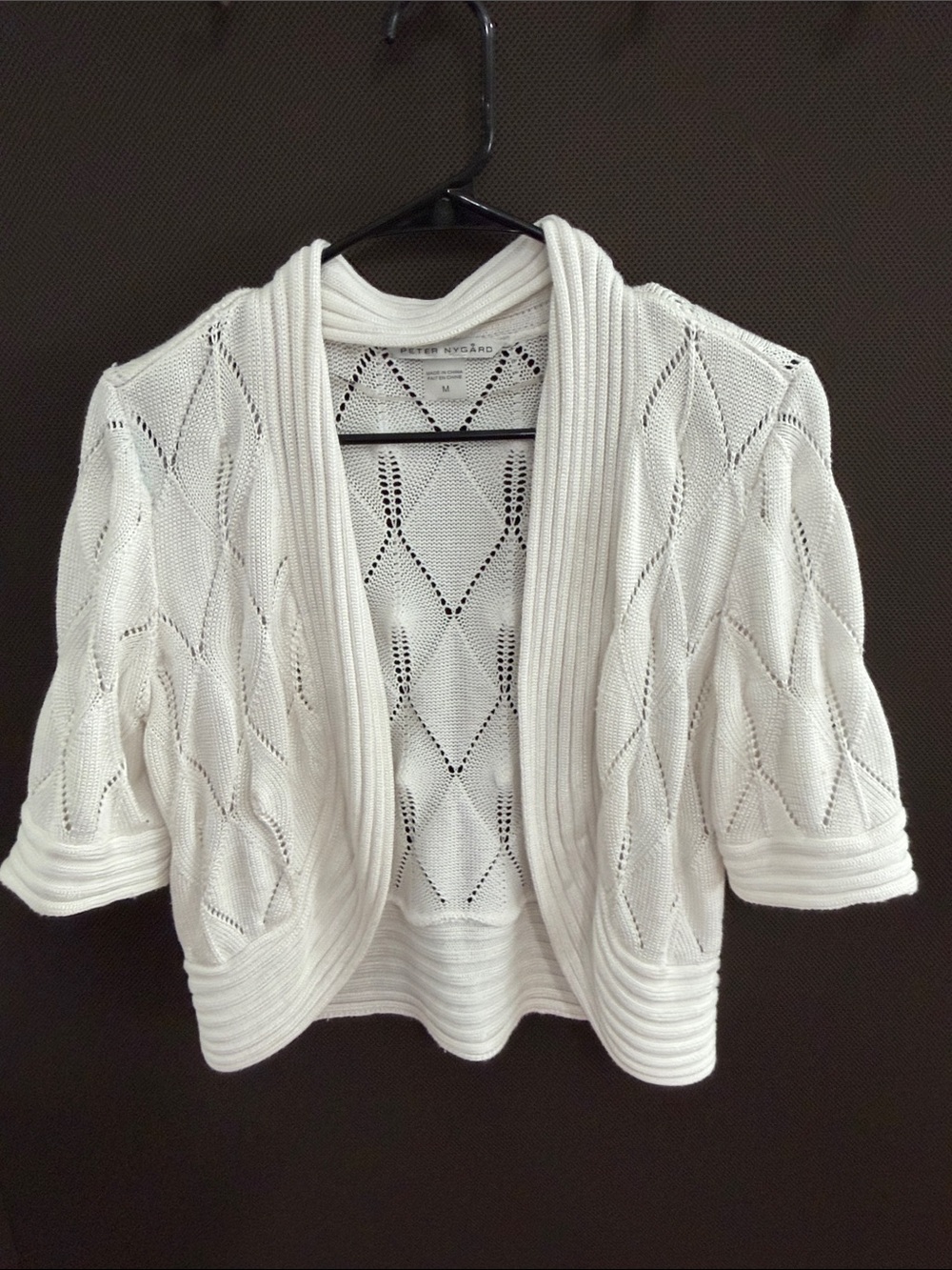 Peter Nygard crop sweater size medium